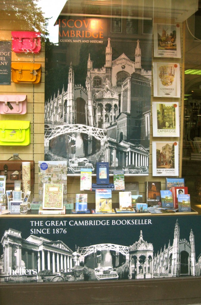 A book shop in Cambridge. Photo by me.